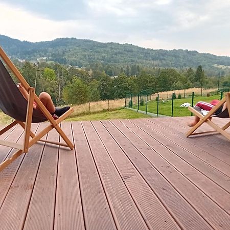 Domek Z Widokiem, Beskid Zywiecki, "Nad Pewlica" Villa Pewel Wielka Exterior photo